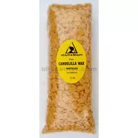 Candelilla wax flakes organic vegan beads pastilles prime 100% pure 12 oz