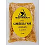 Candelilla wax flakes organic vegan beards pastilles prime 100% pure 2 oz