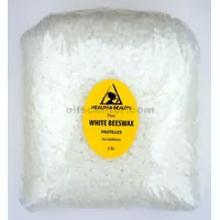 Cera de abejas blanca Cera de abejas Cejas Pastillas orgánicas rosario premium 100% puro 48 oz, 3 lb
