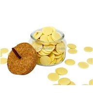 Le beurre de cacao galettes de qualité alimentaire non raffiné organique cru frais naturel pur 8 oz