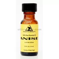 huile essentielle d'anis aromathérapie bouteille en verre naturel pur à 100% 0,5 oz, 15 ml