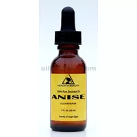 Anís aceite esencial aromaterapia natural 100% puro gotero de vidrio 1 oz, 30 ml