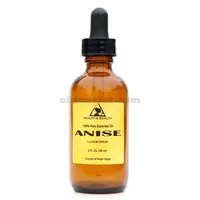compte-gouttes 2 oz verre pur anis aromathérapie huile essentielle naturelle de 100%, 59 ml