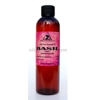 Basil essential oil linalool aromatherapy natural 100% pure 4 oz