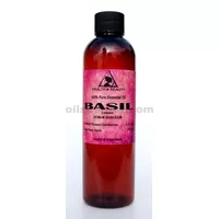 Basil essential oil linalool aromatherapy natural 100% pure 4 oz
