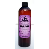 Basil essential oil methyl chavicol aromatherapy natural 100% pure 12 oz