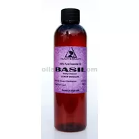 Basil essential oil methyl chavicol aromatherapy natural 100% pure 4 oz