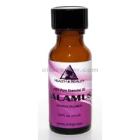 Aceite esencial de cálamo aromaterapia botella de vidrio natural puro 0.5 oz, 15 ml