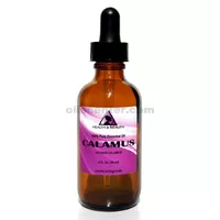 Calamus aromathérapie huile essentielle pure verre naturel goutte 2,0 oz, 60 ml