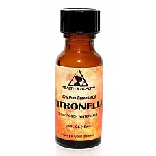 Aceite esencial de citronela aromaterapia 100% puro vidrio natural bott 0.5 oz, 15 ml