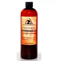 Aceite esencial de citronela aromaterapia 100% puro natural 16 oz