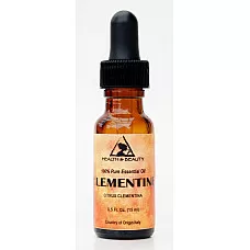 Aceite esencial de clementina aromaterapia natural 100% puro vidrio gota 0.5 oz 15 ml