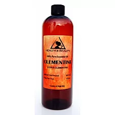 Aceite esencial de clementina aromaterapia natural 100% puro 16 oz