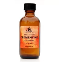 Aceite esencial de clementina aromaterapia natural 100% botella de vidrio puro 2 oz, 59 ml
