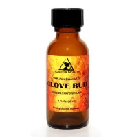 Aromaterapia de aceite esencial de clavo de olor 100% puro vidrio natural bott 1.0 oz, 30 ml