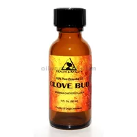 Aromaterapia de aceite esencial de clavo de olor 100% puro vidrio natural bott 1.0 oz, 30 ml