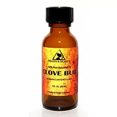 Aromaterapia de aceite esencial de clavo de olor 100% puro vidrio natural bott 1.0 oz, 30 ml