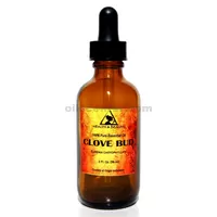 Aromaterapia con aceite esencial de clavo de olor 100% puro gotero de vidrio natural 2 oz, 59 ml