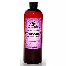 Aceite esencial de cilantro aromaterapia 100% puro natural 32 oz