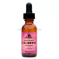 Cumin essential oil aromatherapy natural 100% pure glass dropper 1 oz, 30 ml