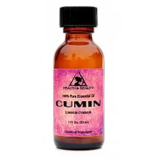 Aceite esencial de comino aromaterapia natural botella de vidrio 100% puro 1.0 oz, 30 ml