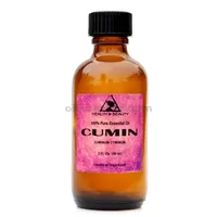 Cumin essential oil aromatherapy natural 100% pure glass bottle 2.0 oz, 59 ml