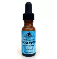 Eucalyptus essential oil aromatherapy 100% pure natural glass dropp 0.5 oz 15 ml