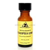 Eucalyptus citron aromathérapie huile essentielle 100% pur Bott verre naturel 0,5 oz