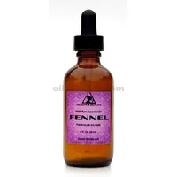 Aceite esencial de hinojo aromaterapia natural gotero de vidrio 100% puro 2 oz, 59 ml