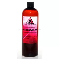 aromathérapie d'huile essentielle de géranium 100% pure naturelle 32 oz