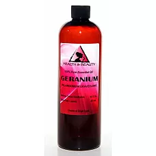 Aceite esencial de geranio aromaterapia 100% puro natural 16 oz