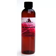Aceite esencial de geranio aromaterapia 100% puro natural 4 oz