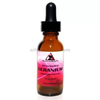 Aceite esencial de geranio aromaterapia 100% puro gotero de vidrio natural 1.0 oz 30 ml
