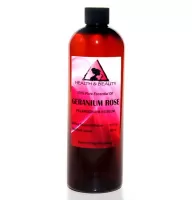 Aceite esencial de rosa de geranio aromaterapia 100% puro natural 16 oz