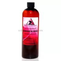 Aceite esencial de rosa de geranio aromaterapia 100% puro natural 32 oz