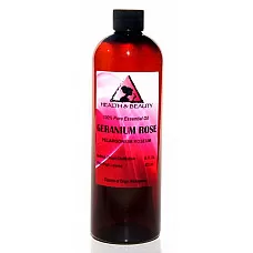 Aceite esencial de rosa de geranio aromaterapia 100% puro natural 32 oz