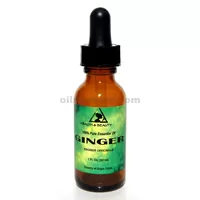 Ginger essential oil aromatherapy 100% pure natural glass dropper 1.0 oz, 30 ml