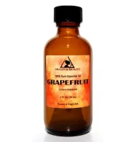 Grapefruit essential oil aromatherapy 100% pure natural glass bottle 2 oz, 59 ml