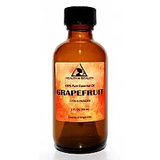 Grapefruit essential oil aromatherapy 100% pure natural glass bottle 2 oz, 59 ml