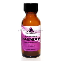 Aceite esencial de lavanda aromaterapia 100% puro botella de vidrio natural 1.0 oz, 30 ml