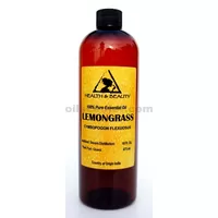 Lemongrass essential oil aromatherapy natural 100% pure 16 oz