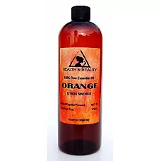 Aceite esencial de naranja aromaterapia orgánica natural 100% puro 32 oz