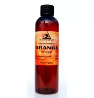 Aceite esencial de naranja aromaterapia orgánica natural 100% puro 4 oz