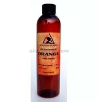 Aceite esencial de naranja aromaterapia orgánica natural 100% puro 8 oz