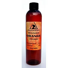 Aceite esencial de naranja aromaterapia orgánica natural 100% puro 8 oz