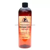 Orange 10x (10 fois) aromathérapie organique d'huile essentielle naturelle pure à 100% de 32 oz