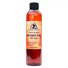 Orange 10x (10 fold) essential oil organic aromatherapy natural 100% pure 8 oz