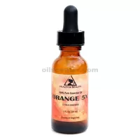 Naranja 5x (5 veces) aceite esencial aromaterapia orgánica gotero de vidrio 1 oz, 30 ml