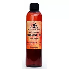Naranja 5x (5 veces) aceite esencial aromaterapia orgánica natural 100% puro 8 oz