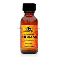 Aceite esencial de orégano aromaterapia natural botella de vidrio 100% puro 1.0 oz, 30 ml